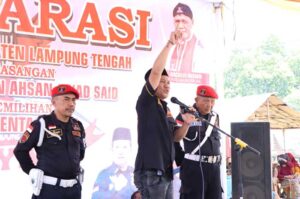 Ketua Grib Jaya Lamteng Ingatkan Ardito Jangan Sesatkan Publik Dengan Janji Kampanye Yang Langgar Aturan
