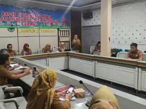 Pemkab Lamteng Melalui Dinkes Rapat Koordinasi Mitra Dukung Pelaksanaan Germas 