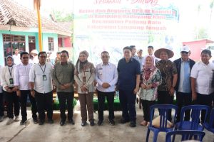 Pjs Bupati Lamteng Sambut Kunker Komisi IV DPR RI Ke Lamteng Dalam Peninjauan Pompanisasi 