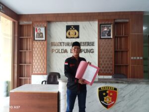 Dapat Jawaban Tidak Memuaskan Dari Polda Lampung, Abdul Razak Minta Progres Laporan Transparan Dapat Jawaban Tidak Memuaskan Dari Polda Lampung, Abdul Razak Minta Progres Laporan Transparan