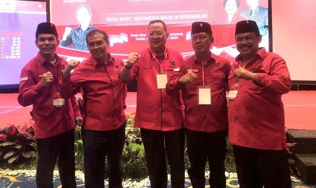 Jelang Konferda PDI Perjuangan Lampung, PAC Lampung Tengah Dukung Sudin.