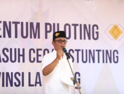 Bupati Lampung Tengah Sambut Menteri Kependudukan RI dalam Gerakan GENTING Cegah Stunting