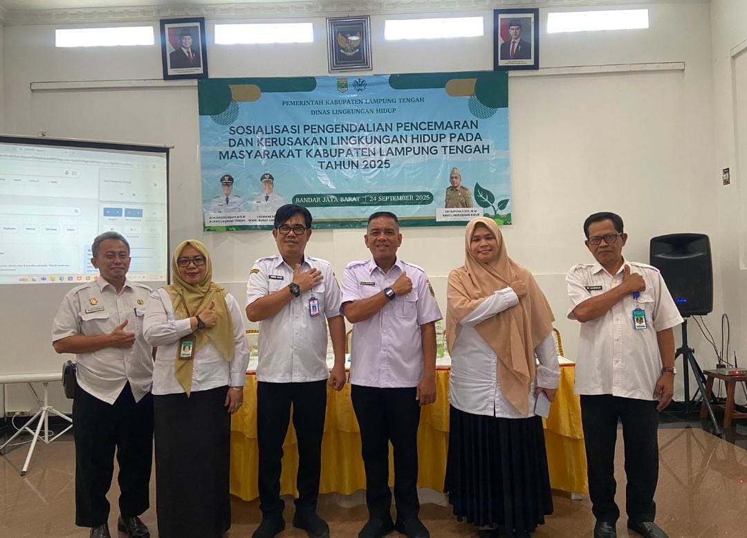 DLH Lamteng Ajak Pelaku Usaha Patuhi Aturan Pengelolaan Lingkungan Hidup