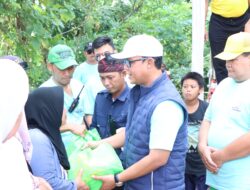 Semarak HUT ke-11 Kreatifitas Anak Bangsa Lampung, Bupati Ardito Lepas Jalan Sehat dan Dukung Aksi Sosial