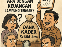 Raih WTP Tapi Dana Kader Belum Cair, Ada Apa dengan Keuangan Lampung Tengah?