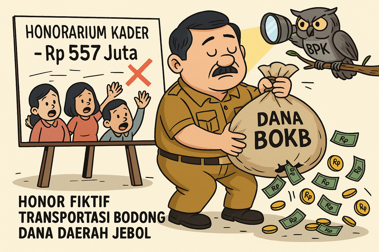 Investigasi BPK: Dugaan Kelebihan Bayar dan Honorarium Fiktif di Dinas PPKB Lampung Tengah Capai Ratusan Juta