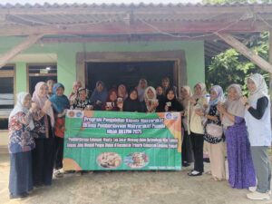 Pemberdayaan KWT Sekar Mewangi: Limbah Jahe Disulap Jadi Cookies Bernilai Ekonomi