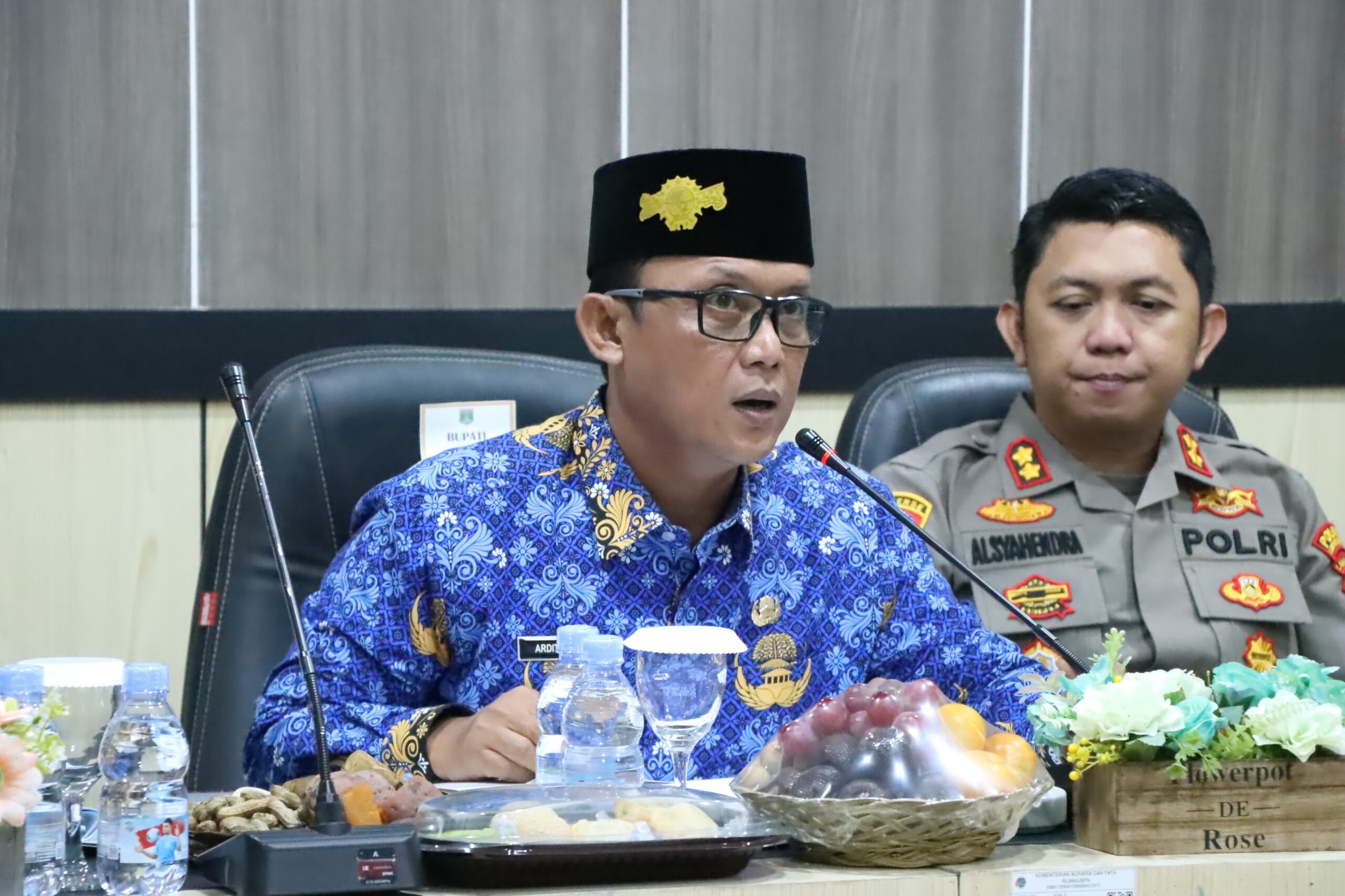 Bupati Ardito Pimpin Rakor Reforma Agraria di Lampung Tengah
