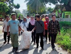 Kelurahan Gunung Sugih Raya Dukung Program Lampung Tengah Bersih dan Aman