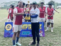 Victorius Beni Wibisono Hadiri Final Liga E-KTP Tanjung Ratu Ilir 2025
