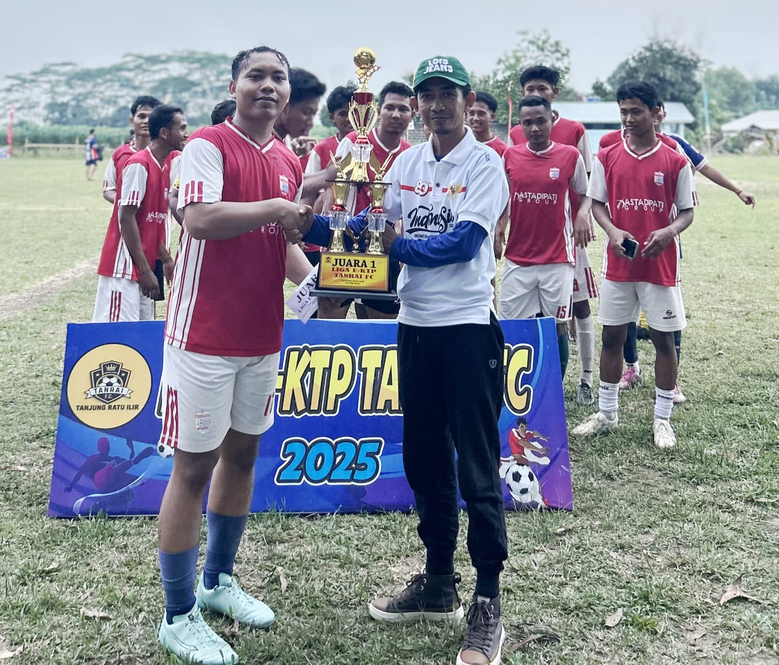 Victorius Beni Wibisono Hadiri Final Liga E-KTP Tanjung Ratu Ilir 2025