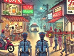 Satpol PP Tutup Mata Warung Tuak di Jorong Tabek Panjang Diduga Jadi Sarang Narkoba dan Tempat Pramusaji Anak di Bawah Umur