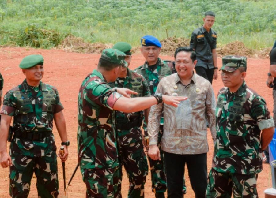 Pangdam XXI/Raden Intan Tinjau Kesiapan Yonif TP 848/SPC, Sekda Lamteng Tegaskan Pentingnya Sinergi TNI dan Pemda