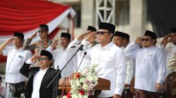 Bupati Ardito Wijaya Pimpin Upacara Hari Santri Nasional 2025 di Lampung Tengah
