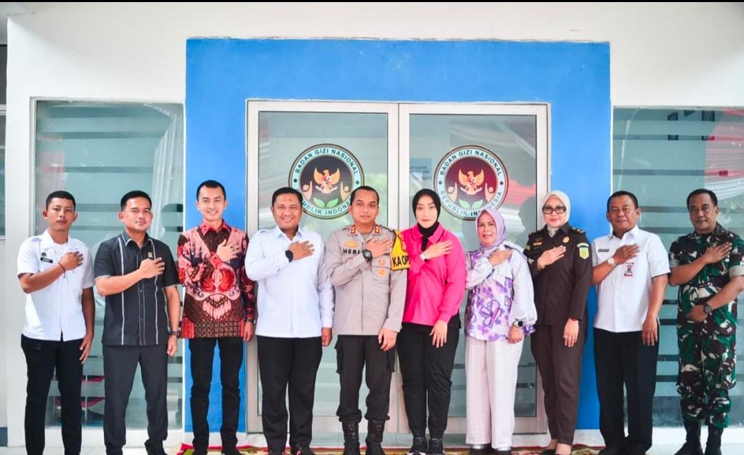 SPPG Polres Pesawaran Resmi Diluncurkan, Pemkab Siap Sukseskan Program Gizi Nasional