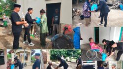 Victorius Beni Wibisono Gelar Jumat Berkah, Bagikan Sembako di Poncowati dan Adijaya