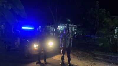 Polsek Tumijajar Laksanakan Patroli Hunting Malam, Cegah Tindak Pidana dan Wujudkan Kamtibmas Kondusif