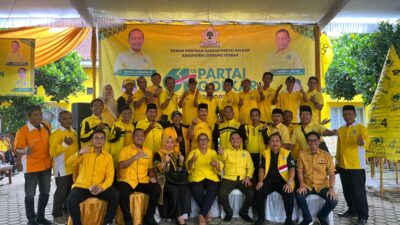 DPD II Golkar Lampung Tengah Rayakan HUT ke-61 dengan Aksi Sosial untuk Rakyat