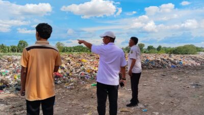 Kadis DLH Lampung Tengah Sidak ke TPA Bandar Jaya, Pastikan Perbaikan Berjalan Baik