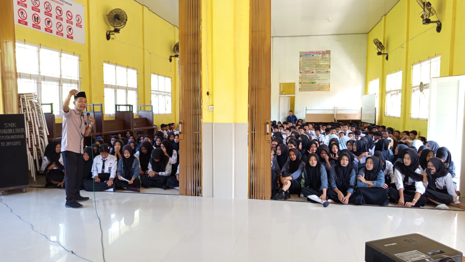LPA Lampung Tengah Gencarkan Sosialisasi Anti Bullying dan Bahaya Narkotika di SMK Pengudi Luhur
