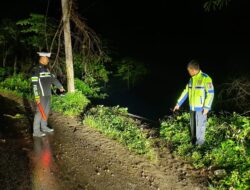 Kasat Lantas Pesisir Barat Imbau Pengemudi Waspada, Usai Truk Fuso Masuk Jurang di Jalan Lintas Barat