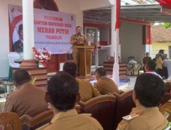 Pertama di Pesawaran, Wabup Antonius Resmikan Koperasi Desa Merah Putih Trimulyo