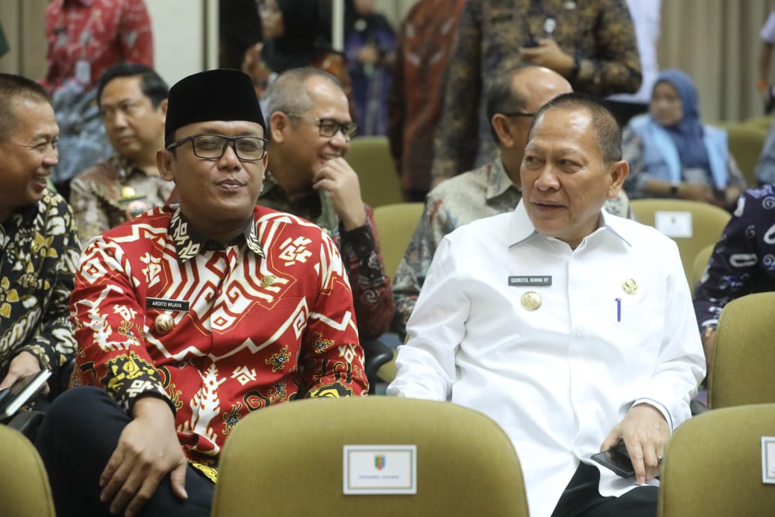 Bupati Lampung Tengah Hadiri Rakor Pemberantasan Korupsi Bersama Ketua KPK dan Gubernur Lampung