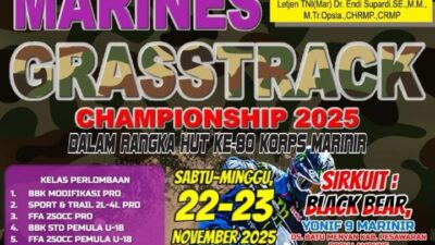 Piala Pangkormar Marines Grasstrack Championship 2025 Siap Guncang Pesawaran