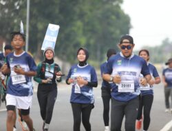 Semarak Hari Kesehatan Nasional di Lampung Tengah: Ribuan Warga Meriahkan CFD Kopiah Emas 5K Fun Run