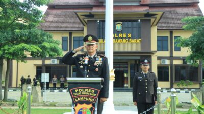 Polres Tulang Bawang Barat Gelar Upacara Hari Pahlawan 2025