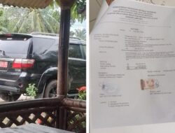 Mobil Berpelat Merah Pemkab Pesawaran Terlihat di Lampung Timur, Ini Klarifikasinya