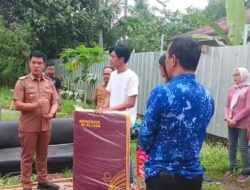 Dinsos Lamteng Salurkan Bantuan Darurat untuk Korban Puting Beliung di Bandar Jaya Timur