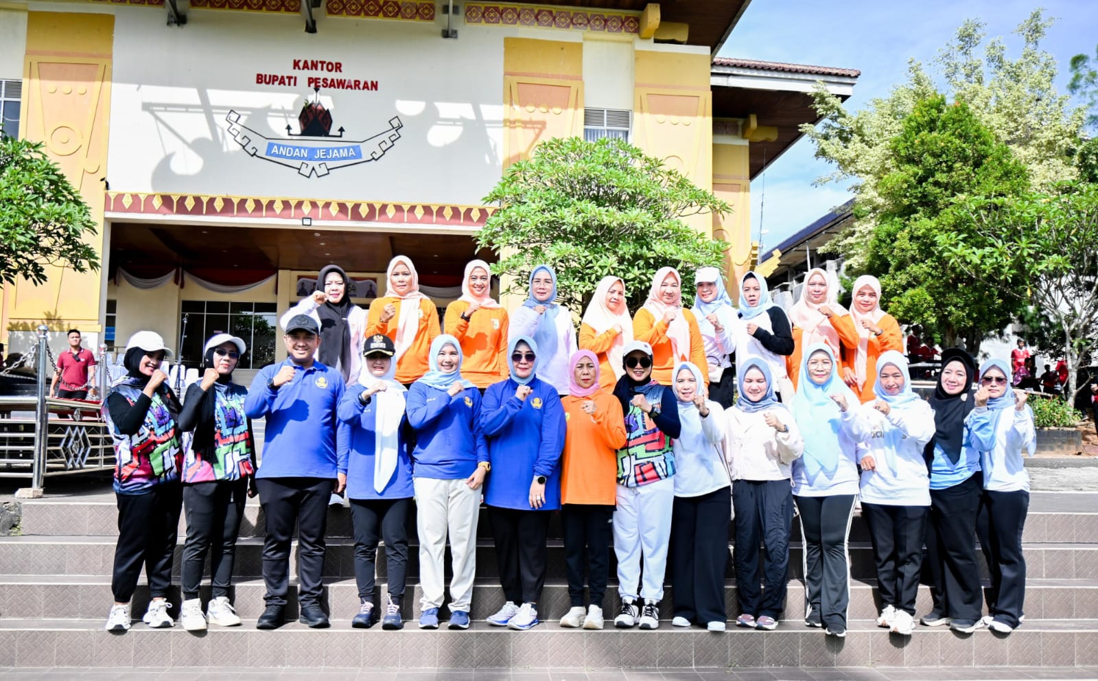 Beragam Perlombaan Semarakkan HUT KORPRI ke-54 Kabupaten Pesawaran