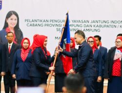 Bupati Nanda Indira Dilantik Sebagai Ketua YJI Cabang Pesawaran Periode 2025–2030