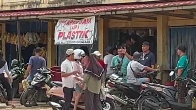Pedagang Protes Pembubaran Pasar Simpang Agung: Diduga Sepihak, 30 Lapak Digusur