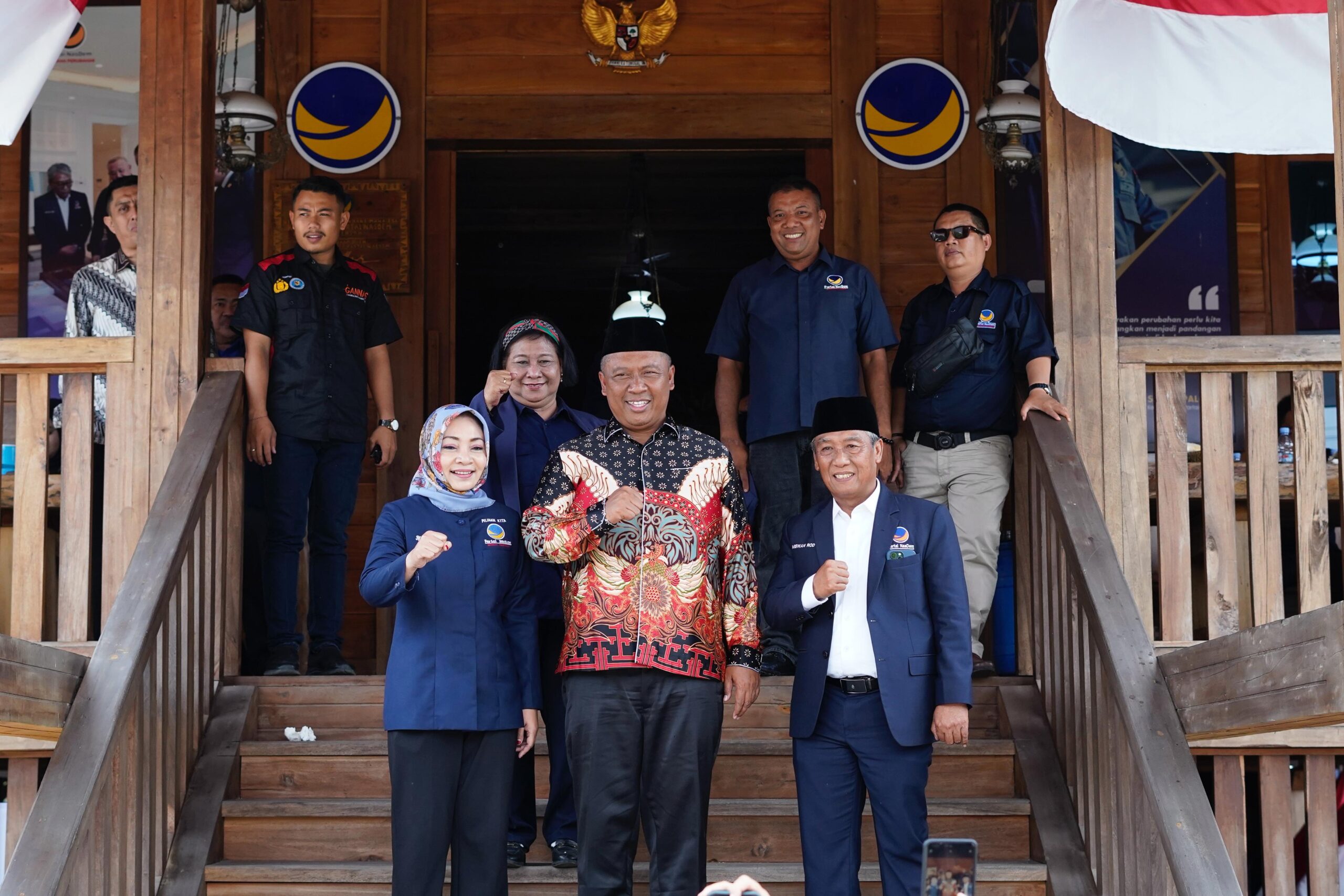 Plt. Bupati Lampung Tengah Hadiri Pelantikan Pengurus DPD Partai NasDem, Ajak Perkuat Demokrasi dan Sinergi Pembangunan