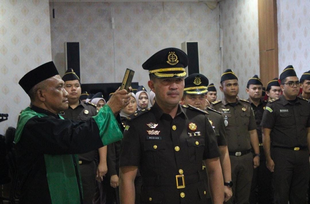 Kembali ke Sulsel, Median Suwardi Resmi Jabat Kasi Intel Kejari Takalar