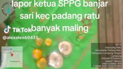 SPPG Banjar Sari Diduga Kurangi Volume Menu MBG, Jatah 2 Hari Disebut Hanya 4 Jeruk dan 2 Roti
