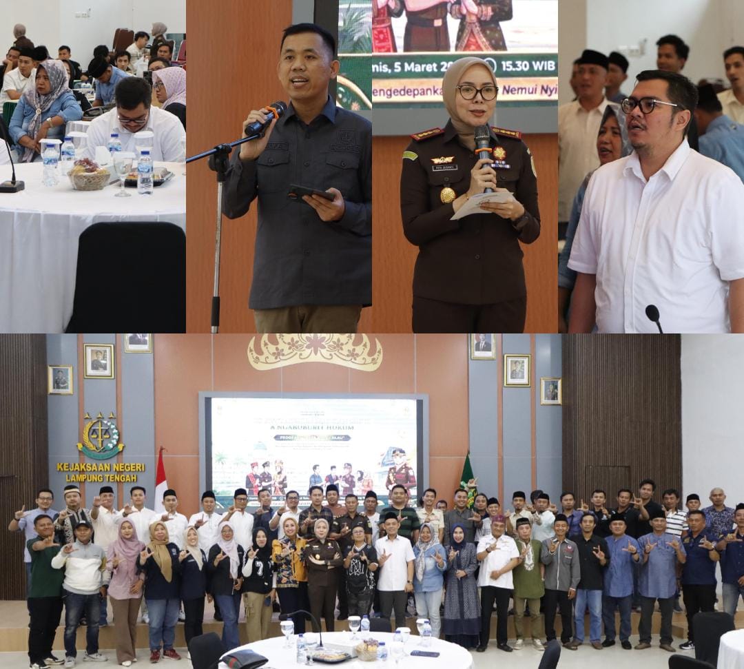 Kejari Lampung Tengah Gandeng Pemkab dan DPRD Tingkatkan Peran Media dan LSM Lewat Jaksa Anjau Silau