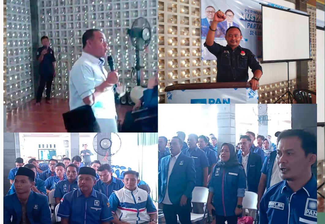 Muscab PAN Lampung Digelar Bertahap, 28 Ketua DPC Lamteng Disahkan, Kholidi Kembali Pimpin BM PAN