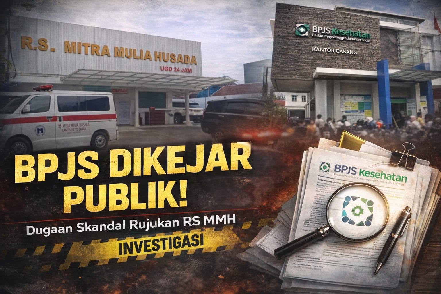 Dugaan Skandal Rujukan RS MMH, BPJS Dikejar Publik Soal Hasil Investigasi