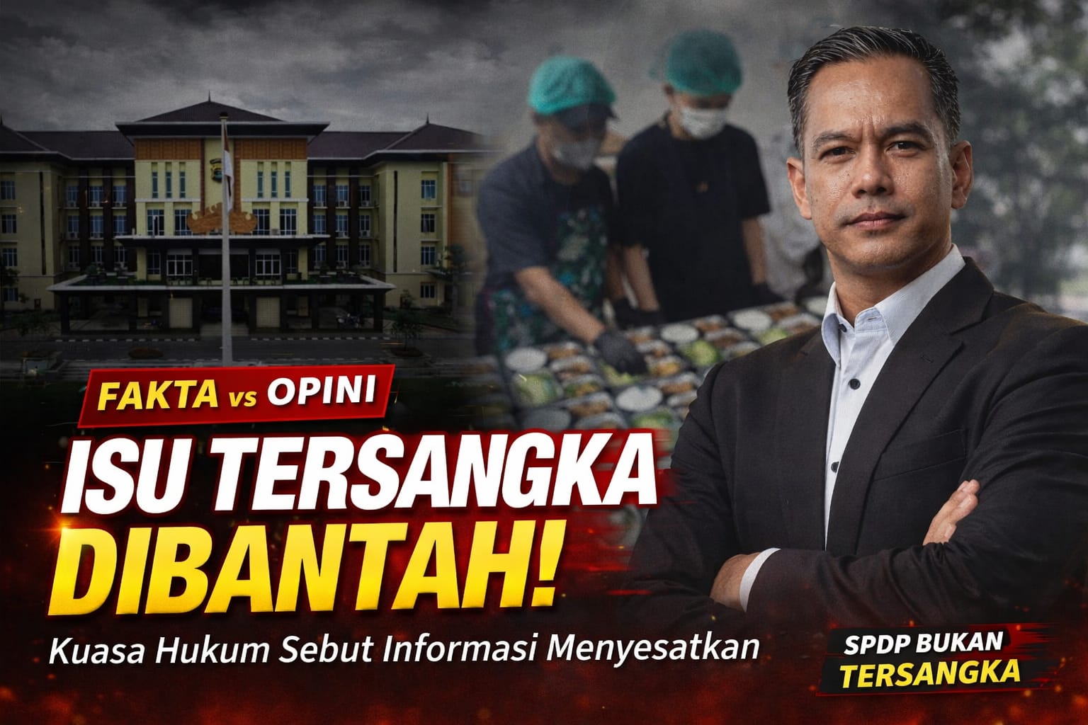 Fakta vs Opini! Isu Tersangka VBW Dibantah, Kuasa Hukum Sebut Informasi Menyesatkan