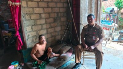 Lurah Bandar Jaya Timur Gerak Cepat Bantu Warga Butuh Amputasi, BPJS Sempat Terkendala