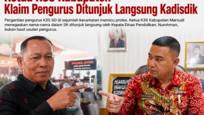 Polemik K3S SD Lampung Tengah, Ketua K3S Kabupaten Klaim Pengurus Ditunjuk Langsung Kadisdik