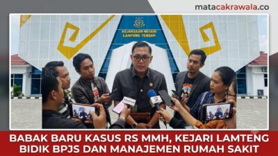 Babak Baru Kasus RS MMH, Kejari Lamteng Bidik BPJS dan Manajemen Rumah Sakit