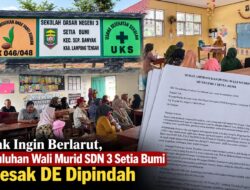 Tak Ingin Berlarut, Puluhan Wali Murid SDN 3 Setia Bumi Desak DE Dipindah
