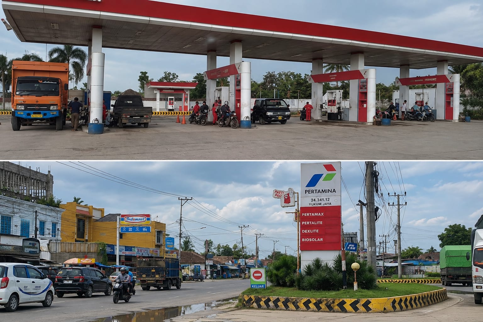 SPBU 24.341.12 Yukum Jaya Bantah Foto Antrean dan Tuduhan Pelangsiran BBM
