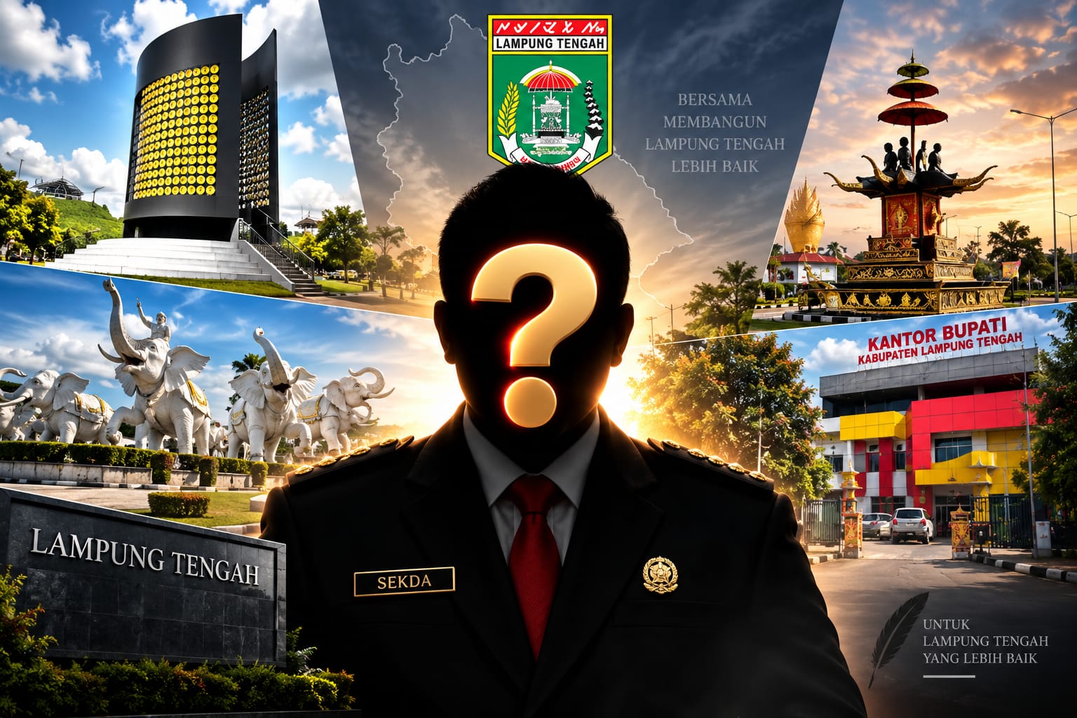 Setelah Sekda Ditahan, Siapa Sekda Lampung Tengah Selanjutnya?