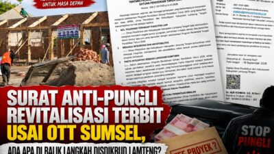 Surat Anti-Pungli Revitalisasi Terbit Usai OTT Sumsel, Ada Apa di Balik Langkah Disdikbud Lamteng? Surat Anti-Pungli Revitalisasi Terbit Usai OTT Sumsel, Ada Apa di Balik Langkah Disdikbud Lamteng?