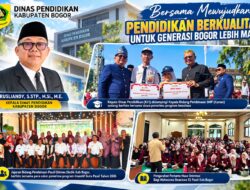 Perkuat Integritas dan Perluas Akses Pendidikan, Disdik Kabupaten Bogor Hadirkan Sejumlah Program Strategis